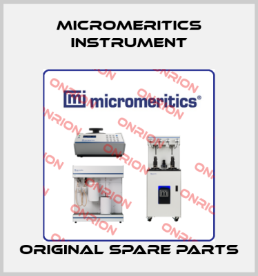 Micromeritics Instrument