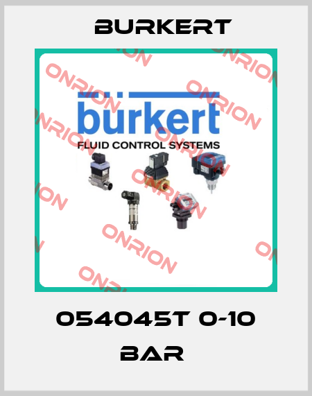 054045T 0-10 BAR  Burkert