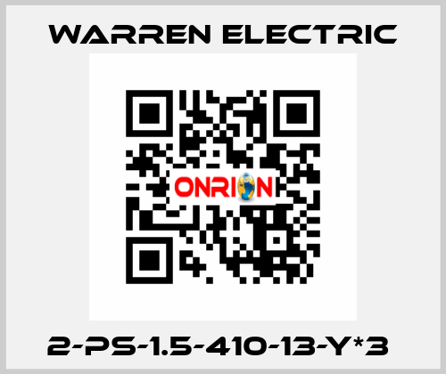 2-PS-1.5-410-13-Y*3  WARREN ELECTRIC
