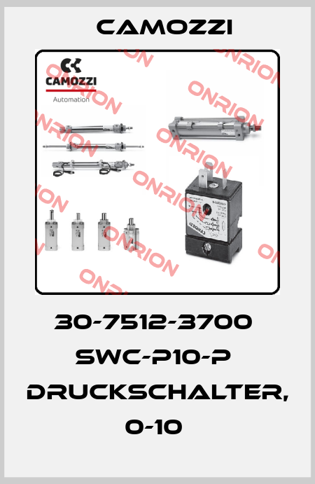 30-7512-3700  SWC-P10-P  DRUCKSCHALTER, 0-10  Camozzi