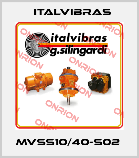 MVSS10/40-S02  Italvibras