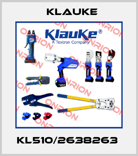 KL510/2638263  Klauke