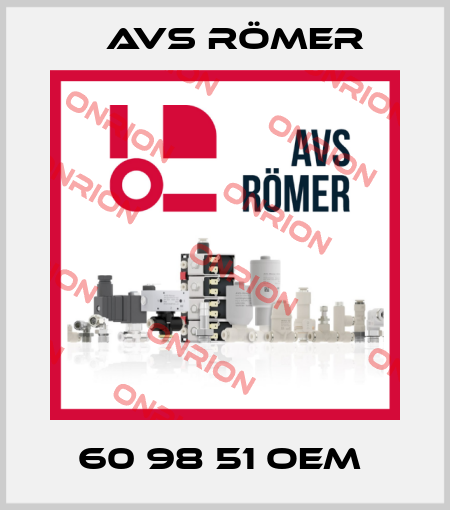 60 98 51 oem  Avs Römer