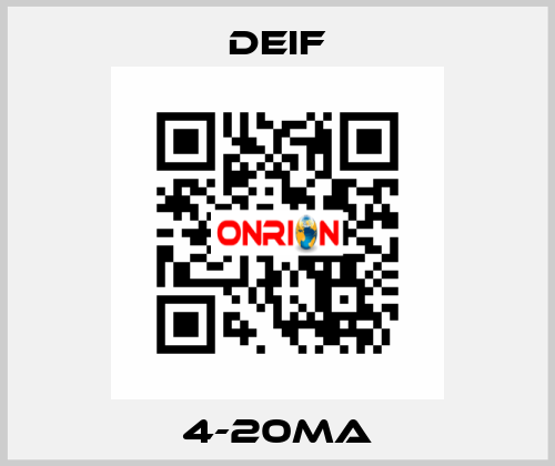 4-20MA Deif