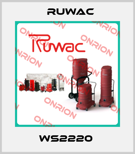 WS2220  Ruwac