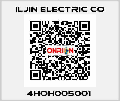 4HOH005001  ILJIN ELECTRIC CO