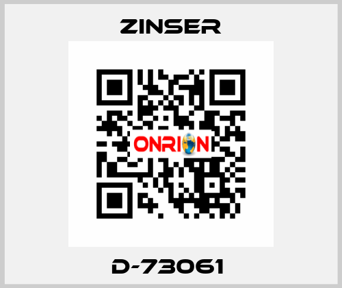 D-73061  Zinser