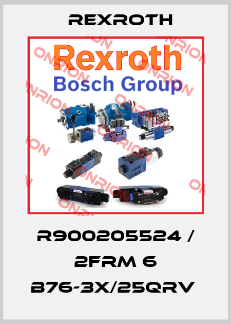 R900205524 / 2FRM 6 B76-3X/25QRV  Rexroth