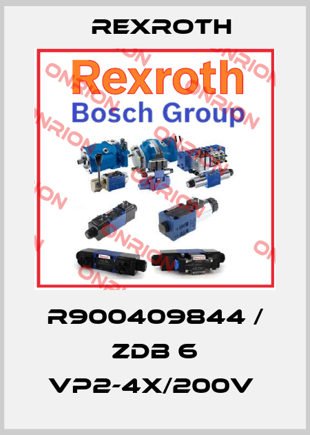 R900409844 / ZDB 6 VP2-4X/200V  Rexroth