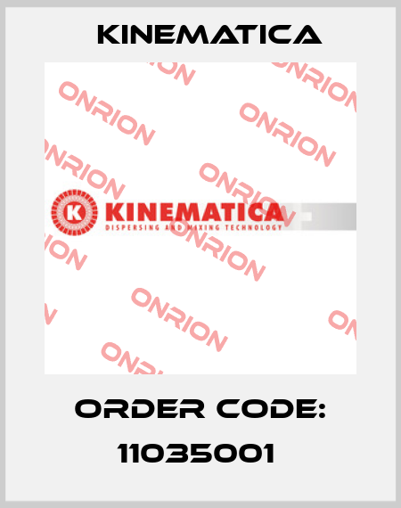 Order Code: 11035001  Kinematica