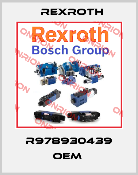R978930439 OEM  Rexroth