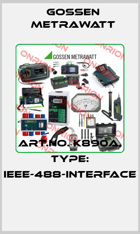 Art.No. K890A, Type: IEEE-488-Interface  Gossen Metrawatt