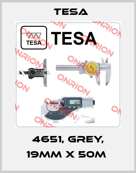 4651, GREY, 19MM X 50M  Tesa