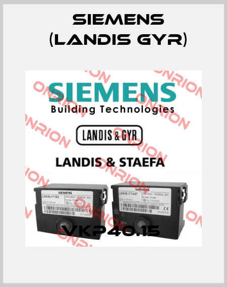 VKP40.15  Siemens (Landis Gyr)