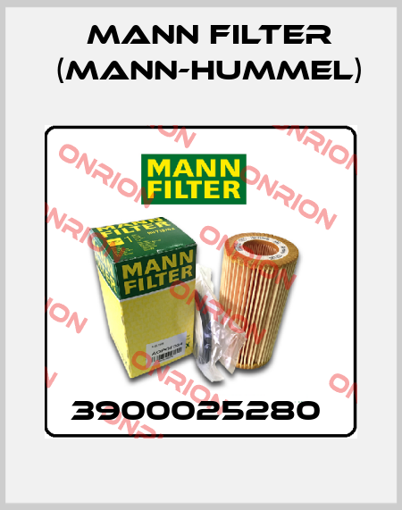 3900025280  Mann Filter (Mann-Hummel)