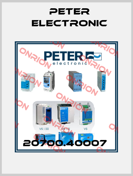 20700.40007  Peter Electronic
