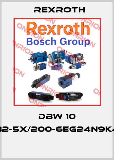 DBW 10 B2-5X/200-6EG24N9K4  Rexroth