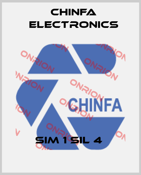 SIM 1 SIL 4  Chinfa Electronics