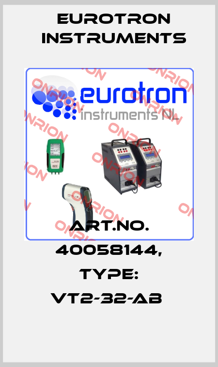 Art.No. 40058144, Type: VT2-32-AB  Eurotron Instruments