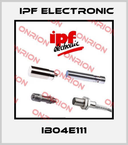 IB04E111 IPF Electronic