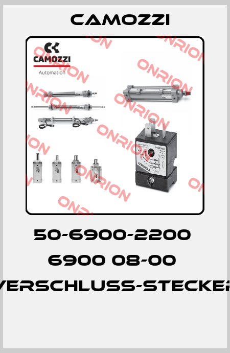 50-6900-2200  6900 08-00  VERSCHLUSS-STECKER  Camozzi