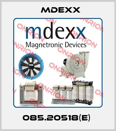 085.20518(E)  Mdexx