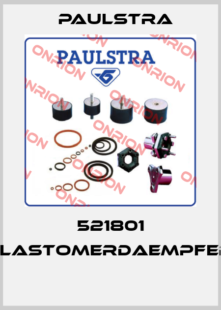 521801 ELASTOMERDAEMPFER  Paulstra