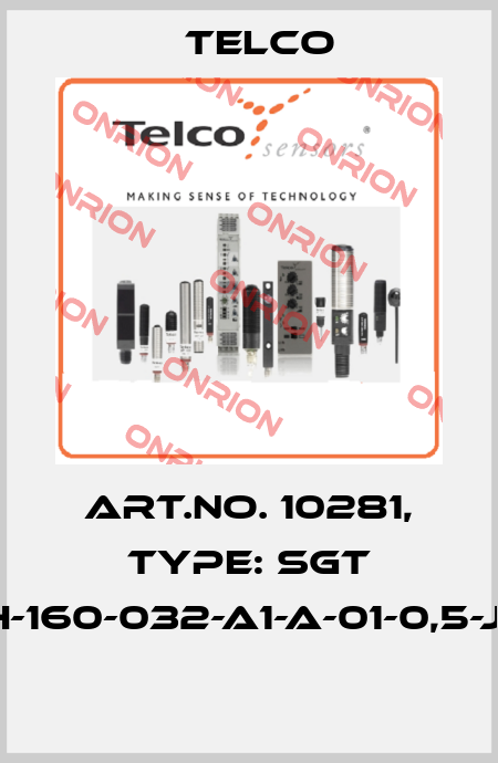Art.No. 10281, Type: SGT 1H-160-032-A1-A-01-0,5-J5  Telco