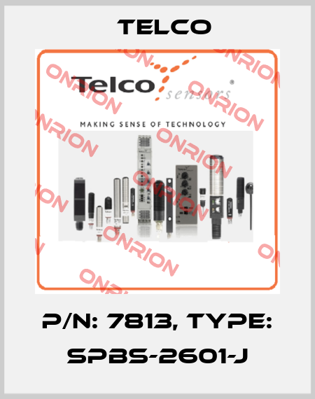 p/n: 7813, Type: SPBS-2601-J Telco