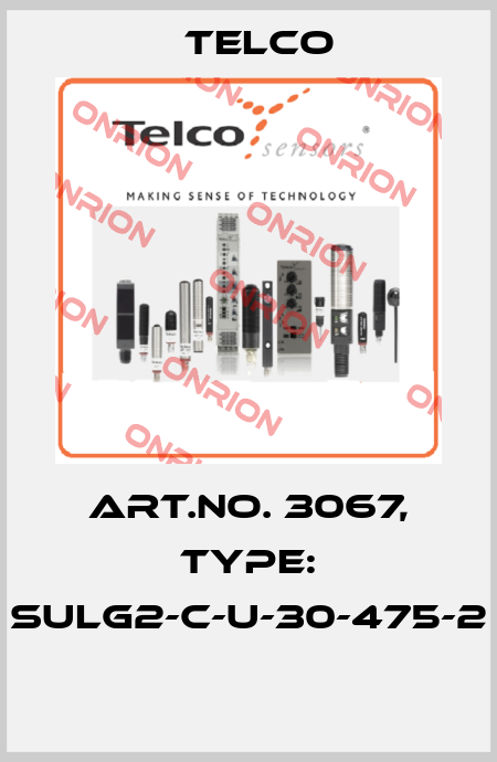 Art.No. 3067, Type: SULG2-C-U-30-475-2  Telco