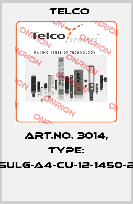 Art.No. 3014, Type: SULG-A4-CU-12-1450-2  Telco
