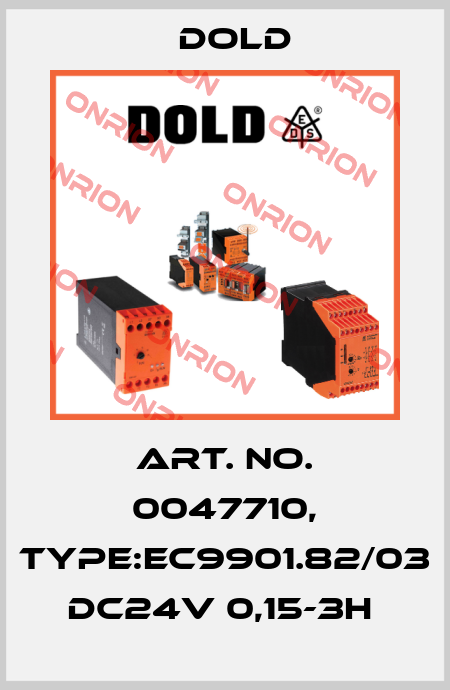 Art. No. 0047710, Type:EC9901.82/03 DC24V 0,15-3H  Dold