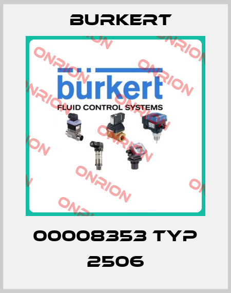 00008353 TYP 2506 Burkert