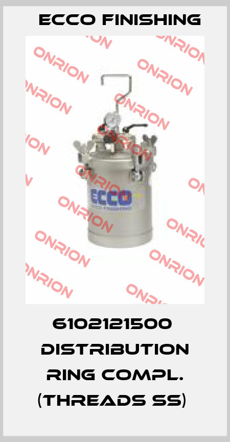 6102121500  DISTRIBUTION RING COMPL. (THREADS SS)  Ecco Finishing