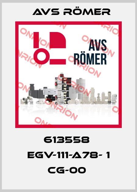 613558  EGV-111-A78- 1 CG-00  Avs Römer