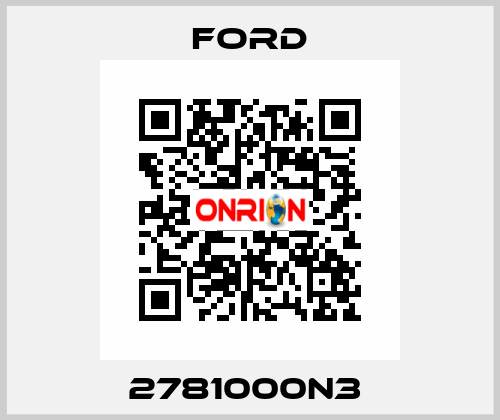 2781000N3  Ford