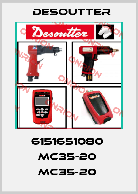 6151651080  MC35-20  MC35-20  Desoutter