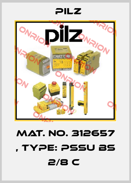 Mat. No. 312657 , Type: PSSu BS 2/8 C  Pilz