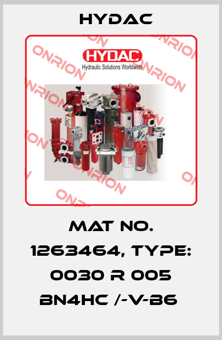 Mat No. 1263464, Type: 0030 R 005 BN4HC /-V-B6  Hydac
