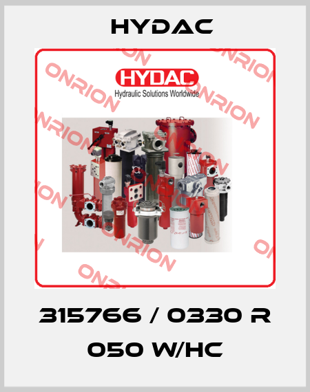 315766 / 0330 R 050 W/HC Hydac