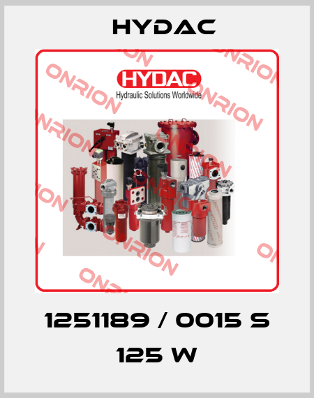 1251189 / 0015 S 125 W Hydac