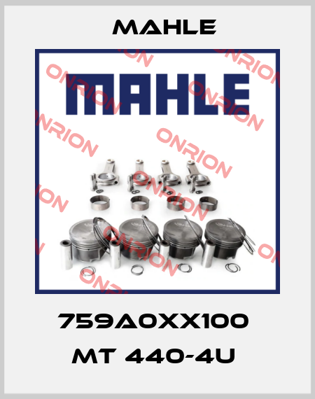 759A0XX100  MT 440-4u  MAHLE