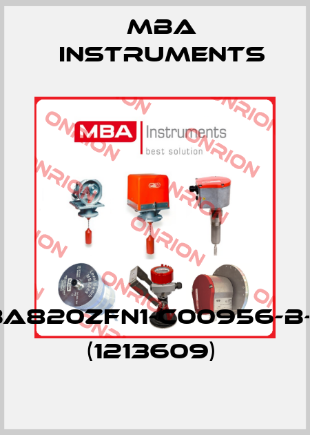 MBA820ZFN1-C00956-B-XX (1213609)  MBA Instruments