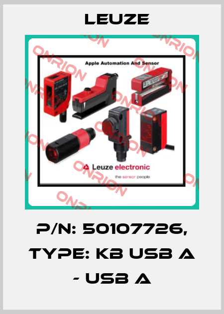 p/n: 50107726, Type: KB USB A - USB A Leuze