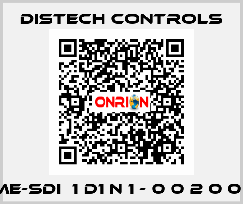 ME-SDI  1 D1 N 1 - 0 0 2 0 0   Distech Controls