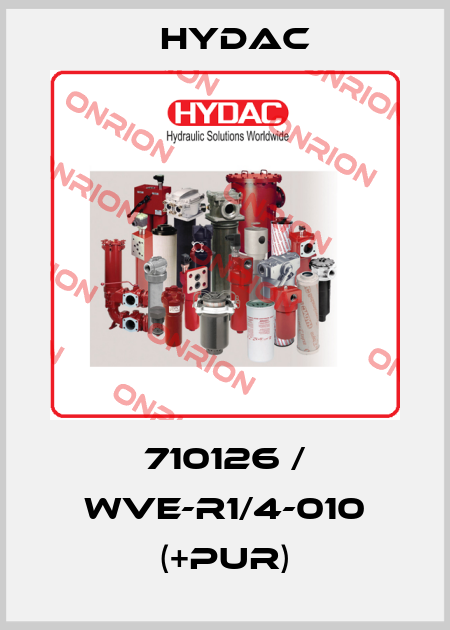 710126 / WVE-R1/4-010 (+PUR) Hydac