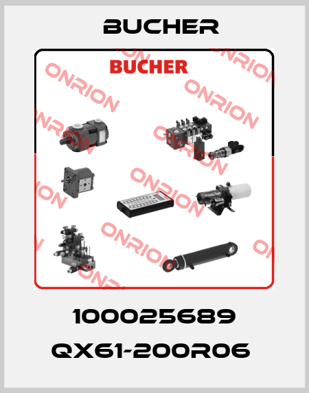 100025689 QX61-200R06  Bucher