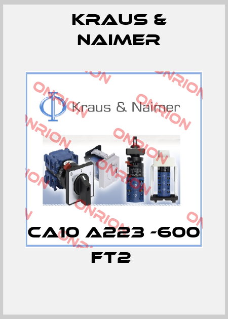 CA10 A223 -600 FT2  Kraus & Naimer
