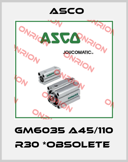 GM6035 A45/110 R30 *OBSOLETE  Asco