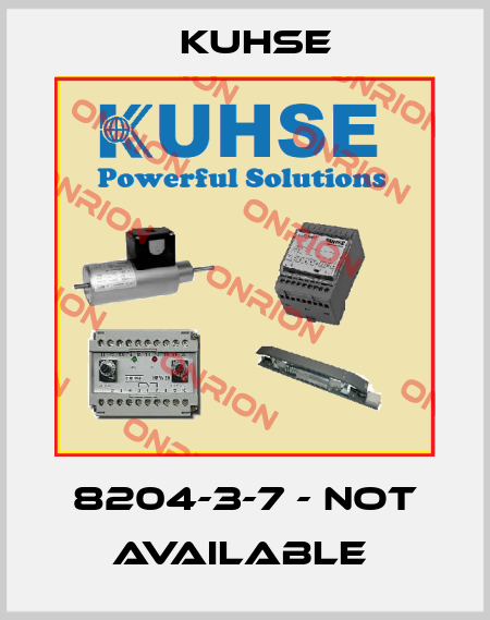 8204-3-7 - NOT AVAILABLE  Kuhse